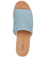 Toms Women's Diana Flatform Slide Wedge Sandals