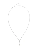 Lauren Ralph Lauren Teardrop Pendant Necklace in Sterling Silver