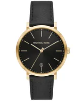 Michael Kors Men's Irving Three-Hand Leather Watch 42mm