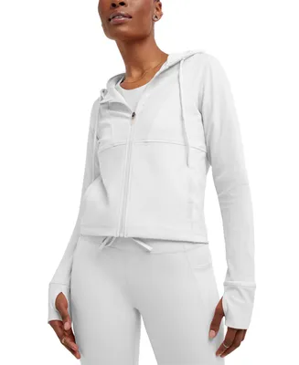 Champion Women's Soft Touch Zip-Front Hooded Jacket