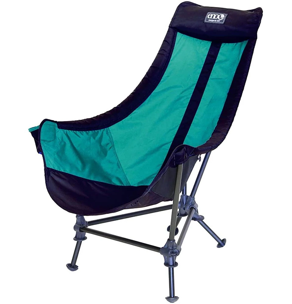 Eno Lounger Dl Chair - Portable Outdoor Hiking, Backpacking, Beach, Camping, and Festival Chair - Navy/Seafoam