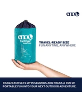 Eno TrailFlyer Outdoor Game - Outdoor Accessories for Hiking, Camping, Beach, and Festivals - Navy/Seafoam