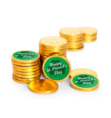 84ct St. Patrick's Day Candy Chocolate Coins Party Favors (84 Pack