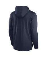 Men's Nike College Navy Seattle Seahawks Performance Team Pullover Hoodie