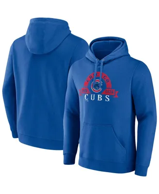 Men's Fanatics Branded Royal Chicago Cubs Extra Innings Pullover Hoodie