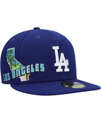 Men's New Era Royal Los Angeles Dodgers Stateview 59FIFTY Fitted Hat