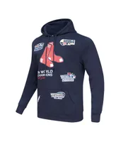 Men's Pro Standard Navy Boston Red Sox Championship Pullover Hoodie