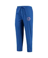 Men's Concepts Sport Royal and Heathered Charcoal Boise State Broncos Meter Long Sleeve T-shirt Pants Sleep Set