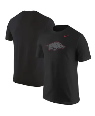 Men's Nike Black Arkansas Razorbacks Logo Color Pop T-shirt