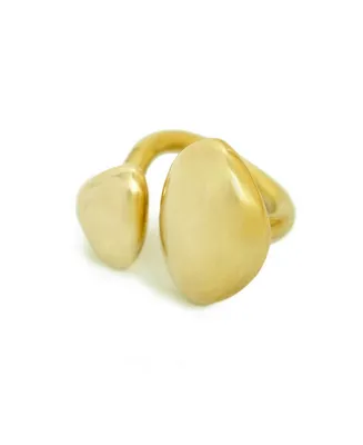 Soko 24K Gold-Plated Sabi Statement Ring