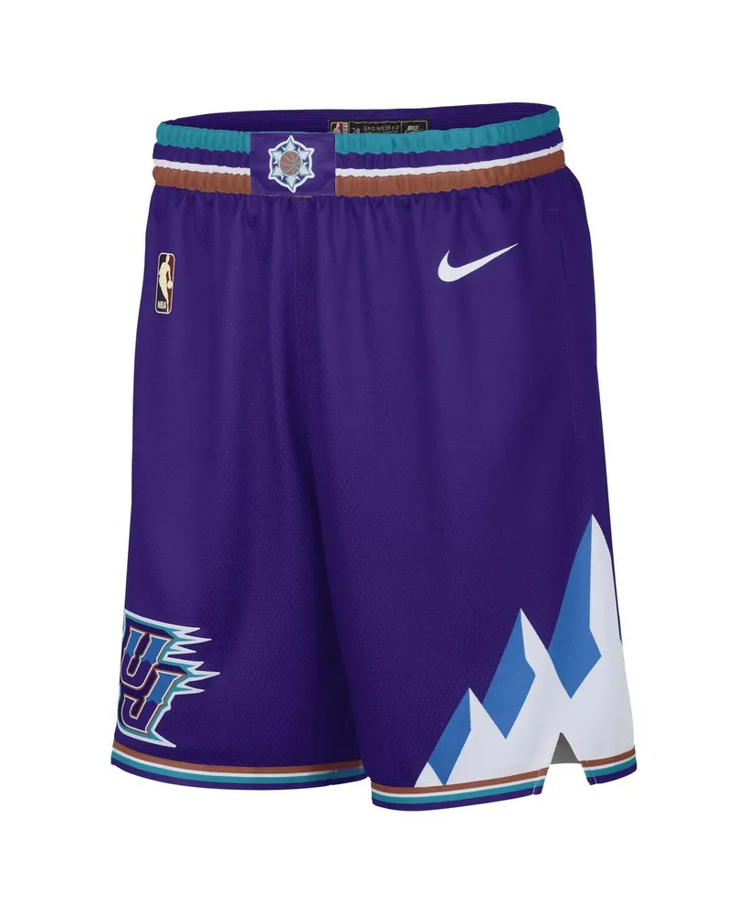 Men's Nike Purple Utah Jazz 2022/23 Classic Edition Swingman Performance Shorts