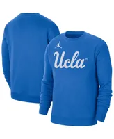 Men's Jordan Blue Ucla Bruins Wordmark Pullover Sweatshirt