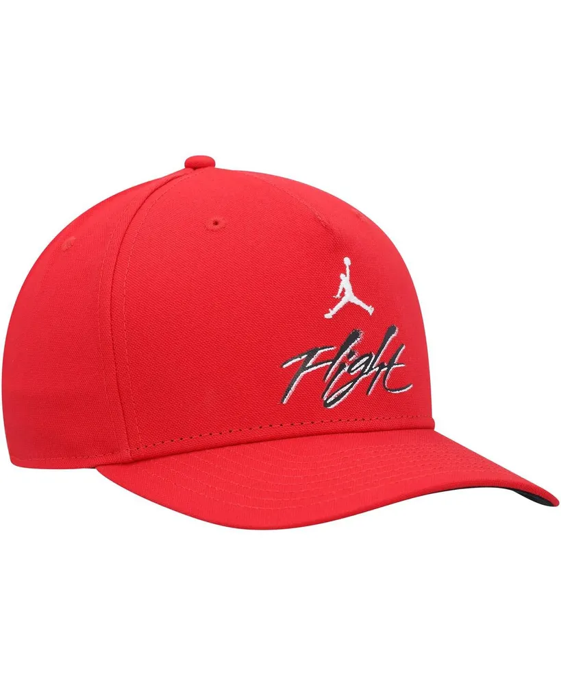 Men's Jordan Red Classic99 Flight Snapback Hat