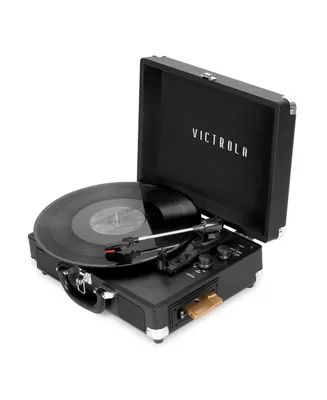 Victrola Suitcase Record Player with 3-Speed Turntable