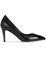 Vaila Shoes Women's Michelle Slip-On Pointed-Toe Pumps-Extended sizes 9-14