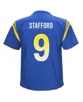 Preschool Boys and Girls Nike Matthew Stafford Royal Los Angeles Rams Game Jersey