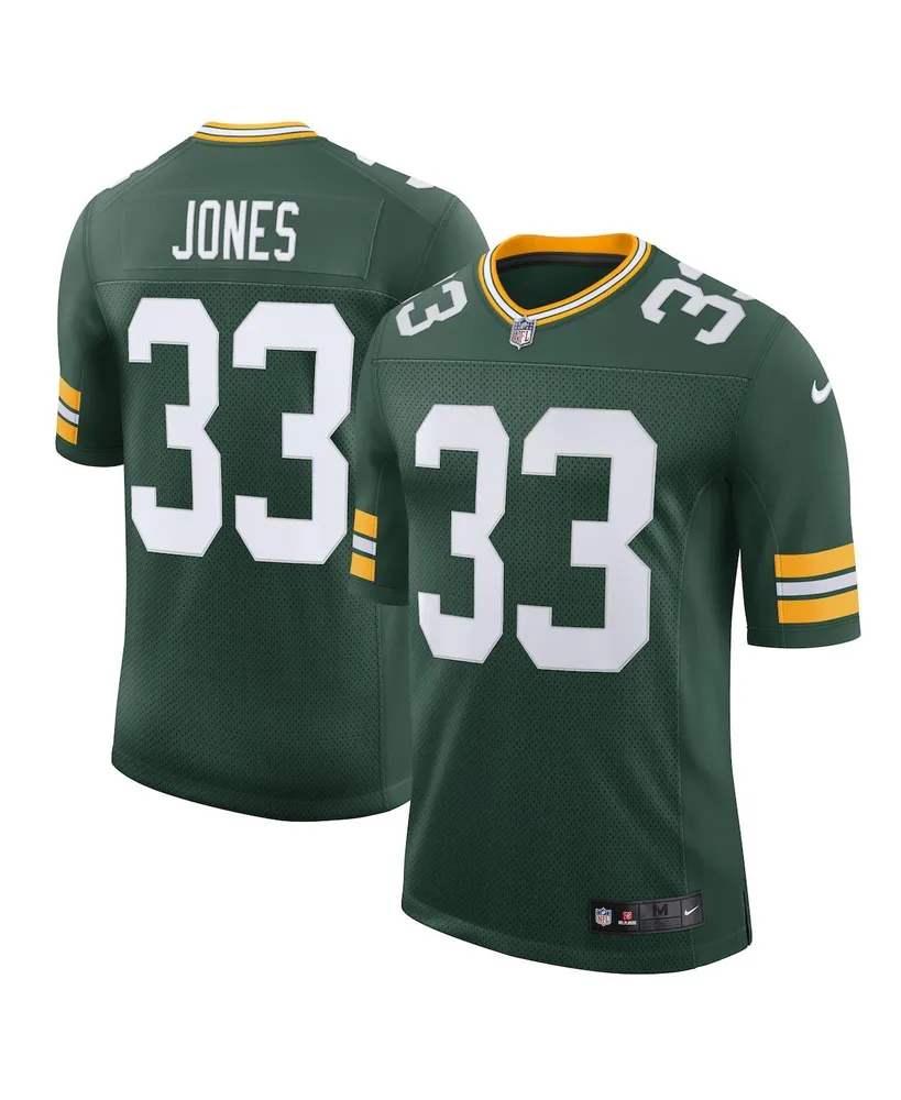 Aaron Jones Green Bay Packers Nike RFLCTV Limited Jersey - Black