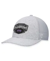 Men's Top of the World Heather Gray Tcu Horned Frogs College Football Playoff 2022 Fiesta Bowl Champions Adjustable Hat