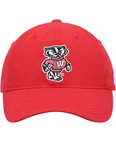 Men's Under Armour Red Wisconsin Badgers Classic Adjustable Hat