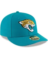 Men's New Era Teal Jacksonville Jaguars Omaha Low Profile 59FIFTY Fitted Hat