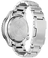 Citizen Eco-Drive Men's Automatic Promaster Dive Stainless Steel Bracelet Watch 45mm - Silver