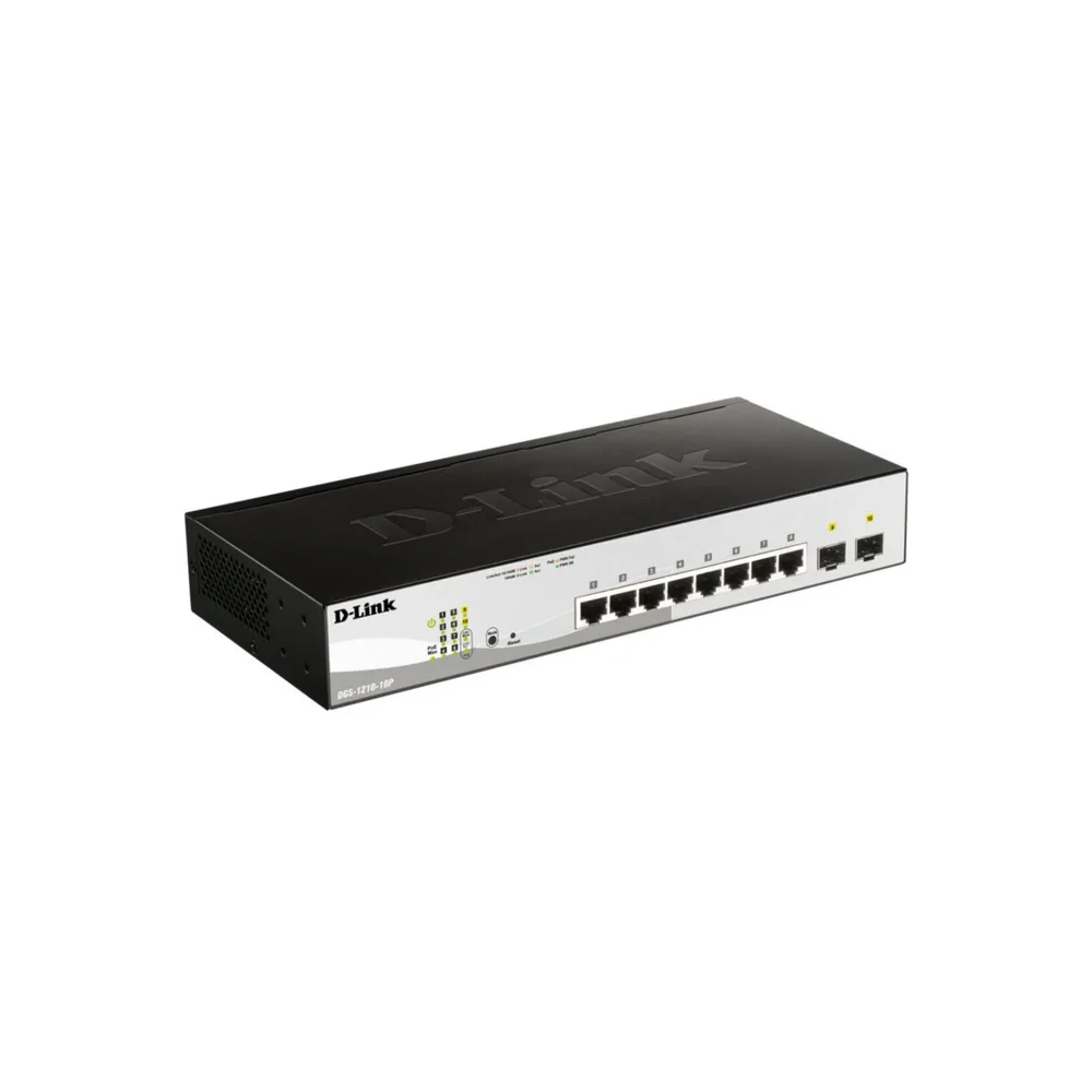 D-Link Dgs-1210-10P Web Smart 8-Port 10/100/1000Mb