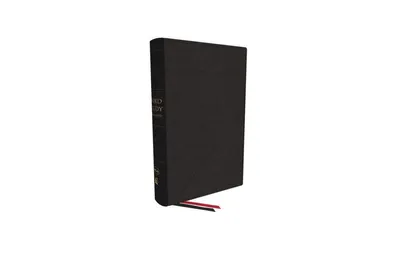 Nkjv, Word Study Reference Bible, Leathersoft, Black, Red Letter, Comfort Print: 2,000 Keywords that Unlock the Meaning of the Bible by Thomas Nelson
