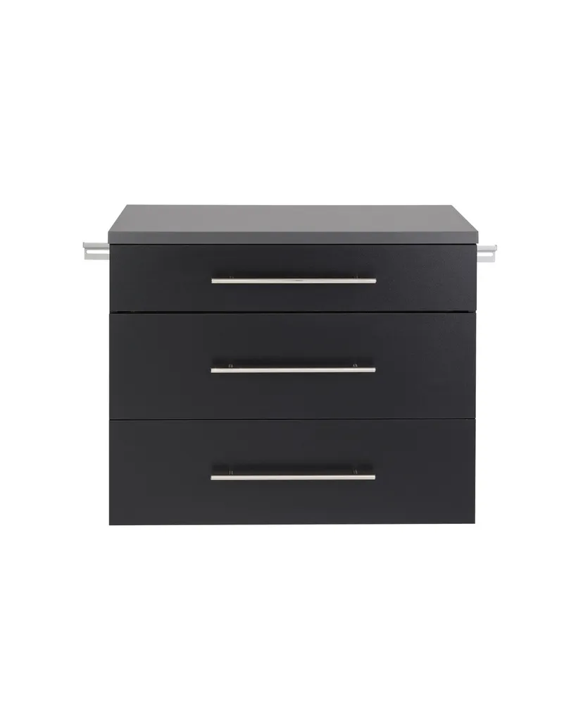 Prepac Hang-ups 3-Drawer Base Storage Cabinet