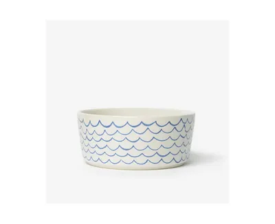 Waggo Dog Sketched Wave Bowl