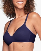 Warners No Side Effects Underarm-Smoothing Comfort Wireless Lightly Lined T-Shirt Bra 1056