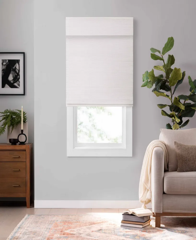 Eclipse Bamboo Cordless Light Filtering Privacy Roman Shade