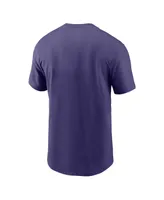 Men's Nike Lamar Jackson Purple Baltimore Ravens Player Graphic T-shirt