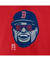 Men's Fanatics David Ortiz Red Boston Sox Hall of Fame T-shirt