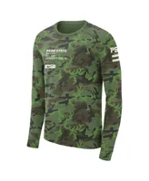 Men's Nike Camo Penn State Nittany Lions Military-Inspired Long Sleeve T-shirt