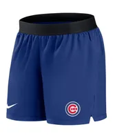 Women's Nike Royal Chicago Cubs Authentic Collection Flex Vent Max Performance Shorts