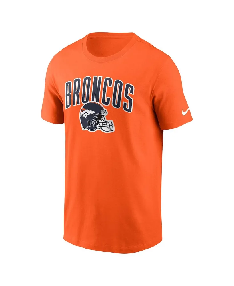 Men's Nike Orange Denver Broncos Team Athletic T-shirt