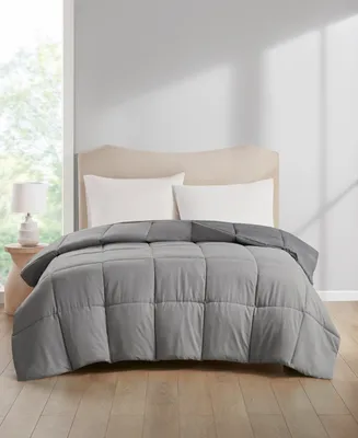 Home Design Lightweight Reversible Down Alternative Microfiber Comforter, Twin/Xl Created for Macy's