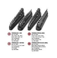 Powerbuilt 81 Piece Solutions Socket and Bit Set for Specialty and Damaged Fasteners