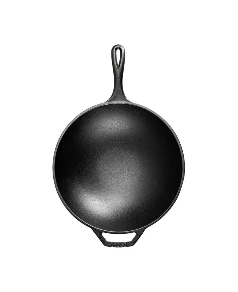 Lodge Cast Iron Chef Collection 12" Chef Style Wok Cookware