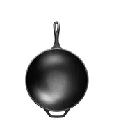 Lodge Cast Iron Chef Collection 12" Chef Style Wok Cookware