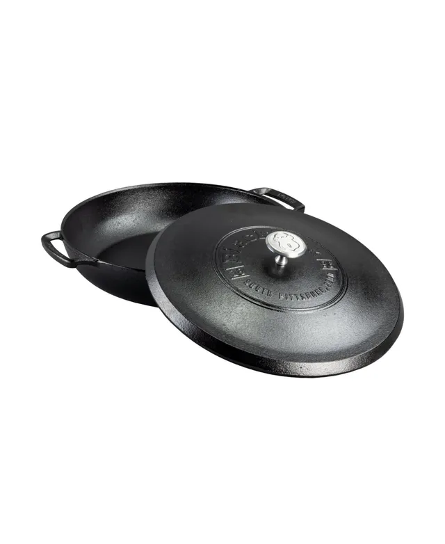 Lodge Cast Iron Blacklock Triple Seasoned Cast Iron Double Burner Griddle