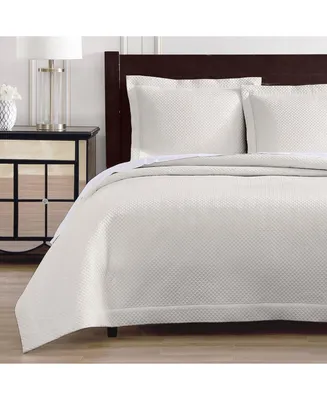 Bebejan Diamond Quilted Egpytian Cotton Coverlet Set King/California King