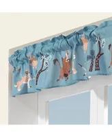 Lambs & Ivy Disney Baby Lion King Adventure Blue Simba/Timon/Pumbaa Window Valance by