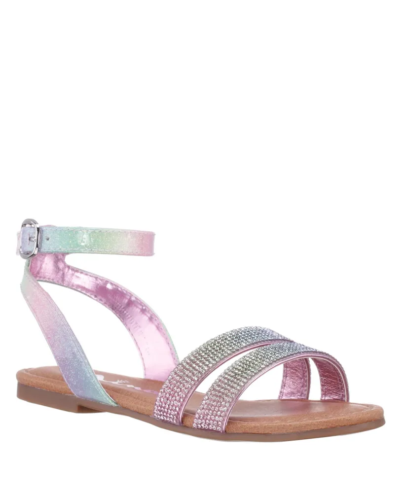 Nina Big Girls Cameena Fastening Strap Sandals