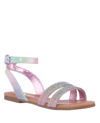 Nina Big Girls Cameena Fastening Strap Sandals