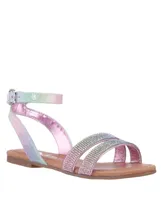Nina Big Girls Cameena Fastening Strap Sandals