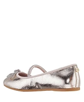 Nina Big Girls Kendalla Rhinestone Embellishment Ballet Flat
