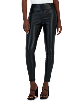 I.n.c. International Concepts Women's Faux-Leather Leggings, Created for Macy's