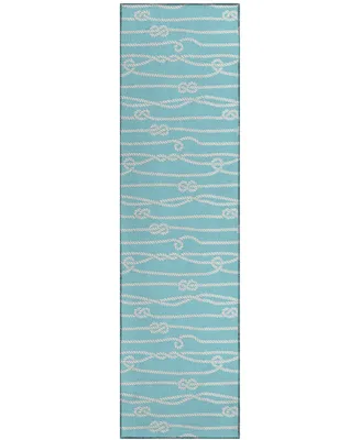 D Style Waterfront WRF7 2'3" x 7'6" Runner Area Rug