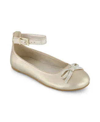 Kenneth Cole New York Big Girls Daisy Sara Ballet Flat Shoes